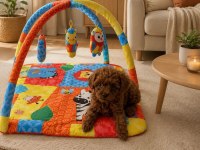 Üst Kalitede eğitimli toy poodle miniğim