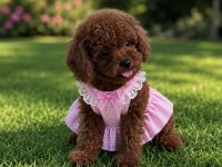Red kırmızı toy poodle bebeklerimiz üst kalite